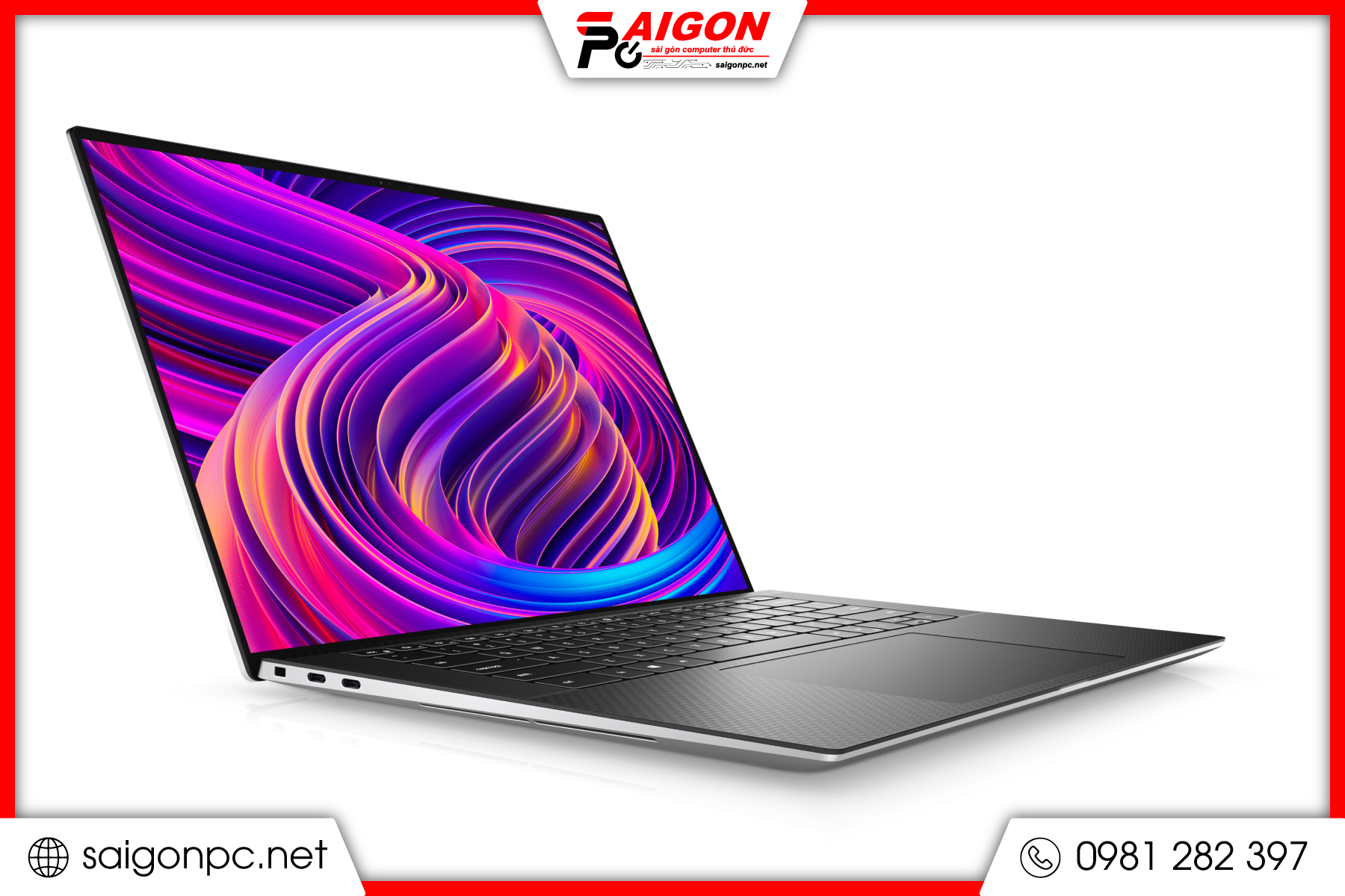 Laptop DELL XPS 15 9510 - 15.6" FHD IPS / i7-11800H / RTX 3050 Ti / 16G / 512GB (US)